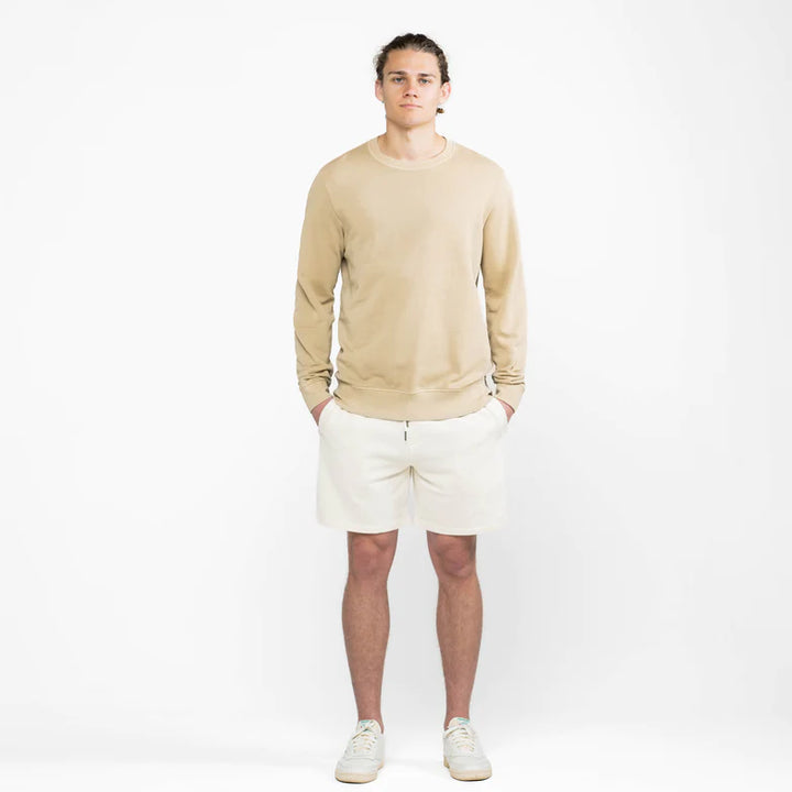 Organic French Terry Crewneck Sweatshirt - Dune