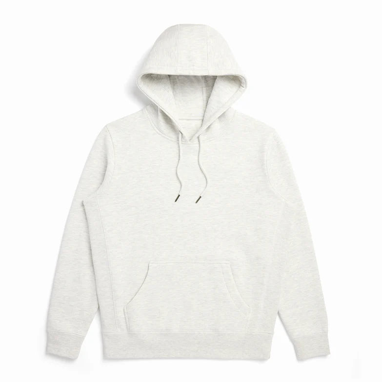 Organic Cotton Hooded Sweatshirt - Ash