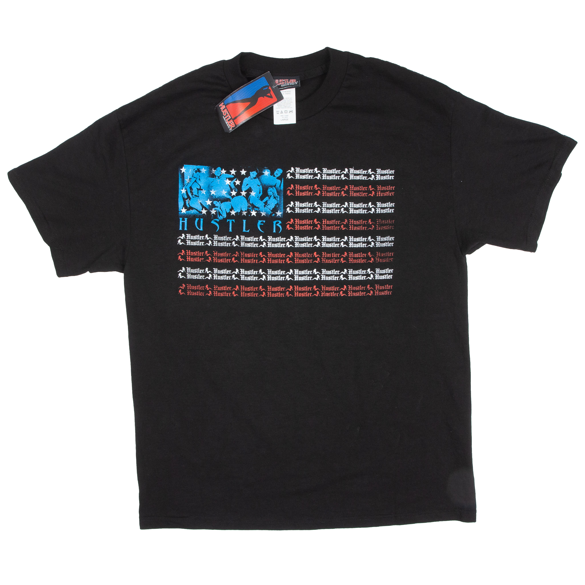 Vintage T-Shirt American Flag Print | SNAG