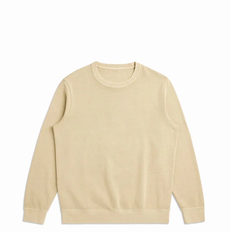 Organic French Terry Crewneck Dune