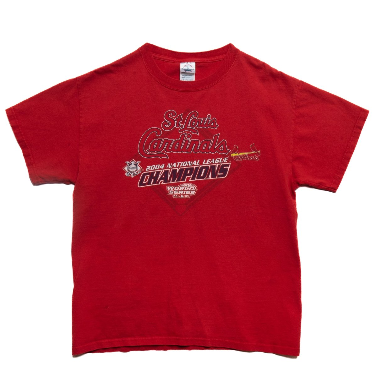 T-Shirts - 04' St.Louis Cardinals National League Champions - SNAG