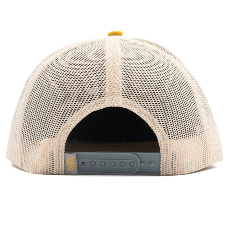 Headwear - 90s Trucker - Silver/Gold/Beige - SNAG