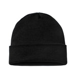 Black Knit Beanie 