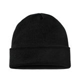 Black Knit Beanie 