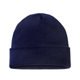 Navy Knit Beanie 