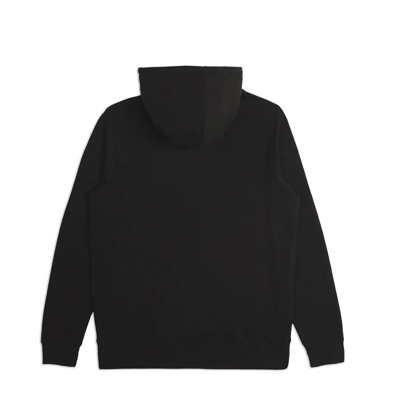 Organic French Terry Hooded Sweatshirt - Black