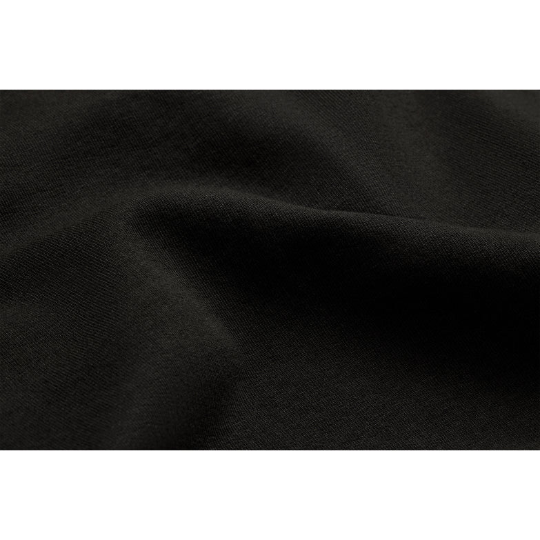 Organic Cotton Crewneck Sweatshirt - Black