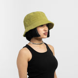 Corduroy Avocado Bucket Hat on Model