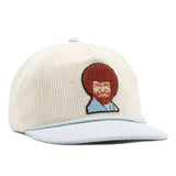 Bob Ross Portrait - Vanilla / Sky Blue Corduroy