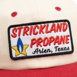 Strickland Propane - Beige / Red Cotton