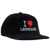 I Love Lesbians - Black Corduroy