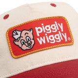 Piggly Wiggly - Natural / Red Cotton