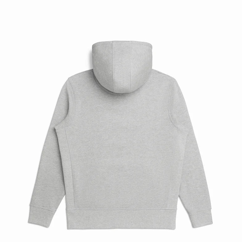 Organic Cotton Hooded Sweatshirt - Heather Gray