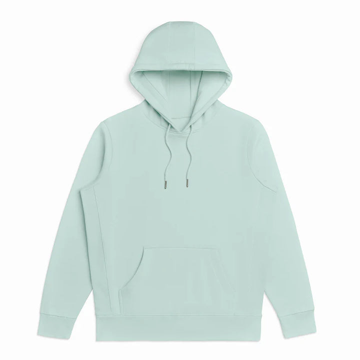 Organic Cotton Hooded Sweatshirt - Seafoam