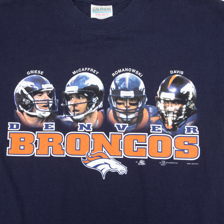 Denver Broncos, Griese, McCaffery, Romanowski, Davis '01
