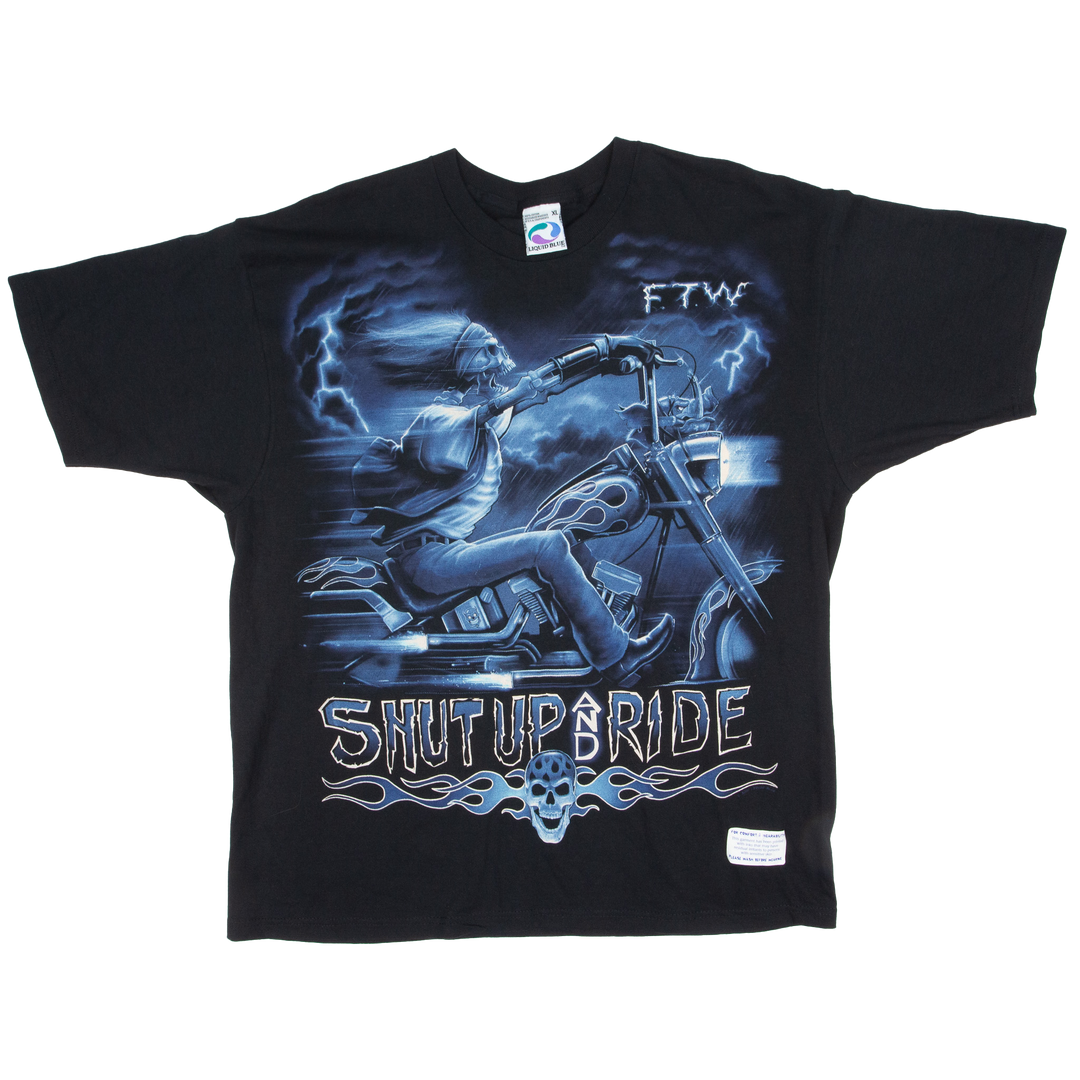 Shut Up & Ride, Liquid Blue '01