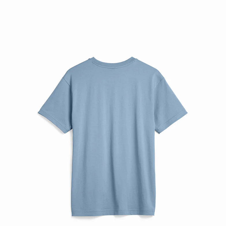 American Grown Supima® Cotton 6oz T-Shirt - Cloudy Blue