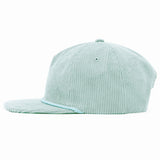 Relaxed Corduroy Snapback - Glacier Blue