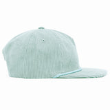 Relaxed Corduroy Snapback - Glacier Blue