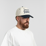 Sorry, I Have A Dog At Home - Natural / Navy Cotton