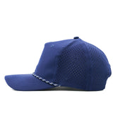 Soft-Structured Performance Snapback - Admiral Blue