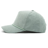 Structured Corduroy Snapback - Aqua
