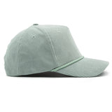 Structured Corduroy Snapback - Aqua