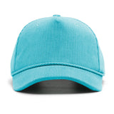 Structured Corduroy Snapback - Baby Blue