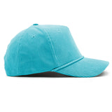 Structured Corduroy Snapback - Baby Blue