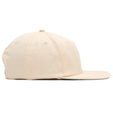 Relaxed Cotton Snapback - Beige