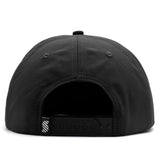 Relaxed Nylon Snapback - Black