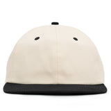 Relaxed Cotton Snapback - Beige & Black