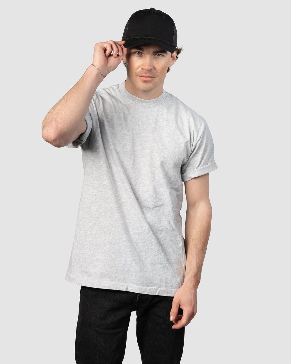 Classic Trucker Snapback - Black