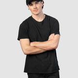 A-Frame Corduroy Snapback - Black