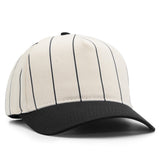 Outfielder Snapback - Black Pinstripe