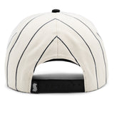 Outfielder Snapback - Black Pinstripe