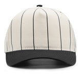 Outfielder Snapback - Black Pinstripe