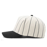 Outfielder Snapback - Black Pinstripe