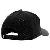 Soft-Structured Performance Snapback - Black