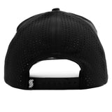 Soft-Structured Performance Snapback - Black