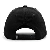 Structured Corduroy Snapback - Black