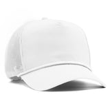 Structured Trucker Snapback - White