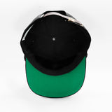 Relaxed Canvas Strapback - Black