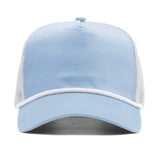 Structured Trucker Snapback - Sky Blue & White