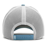 Structured Trucker Snapback - Sky Blue & White