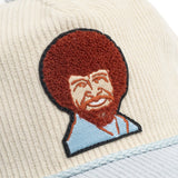 Bob Ross Portrait - Vanilla / Sky Blue Corduroy