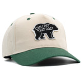 Can I Pet That Dog - Natural / Forest Green Cotton