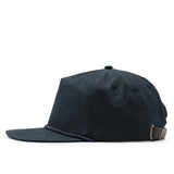Relaxed Canvas Strapback - Navy