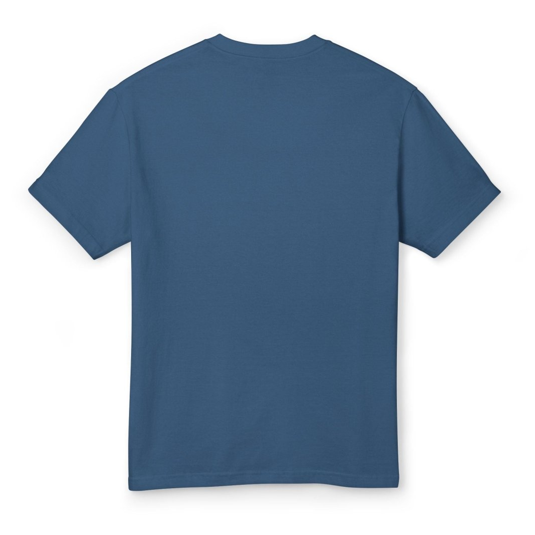 Customized Midweight Cotton T-Shirt Navy