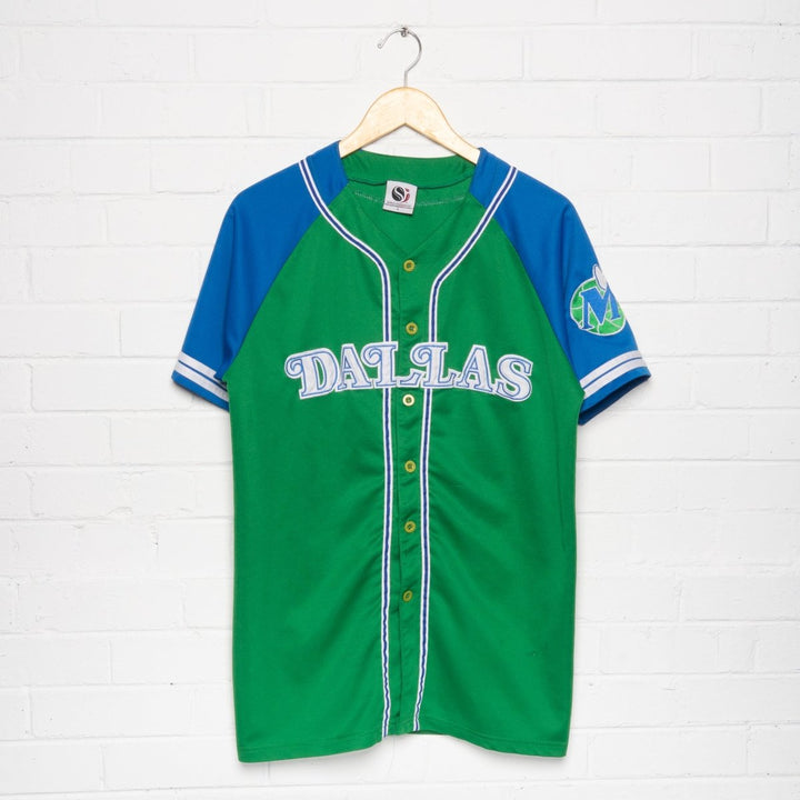 Dallas Mavericks Baseball Jersey